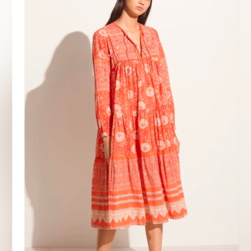 MATTA Yamini Booj Dress Orange XS